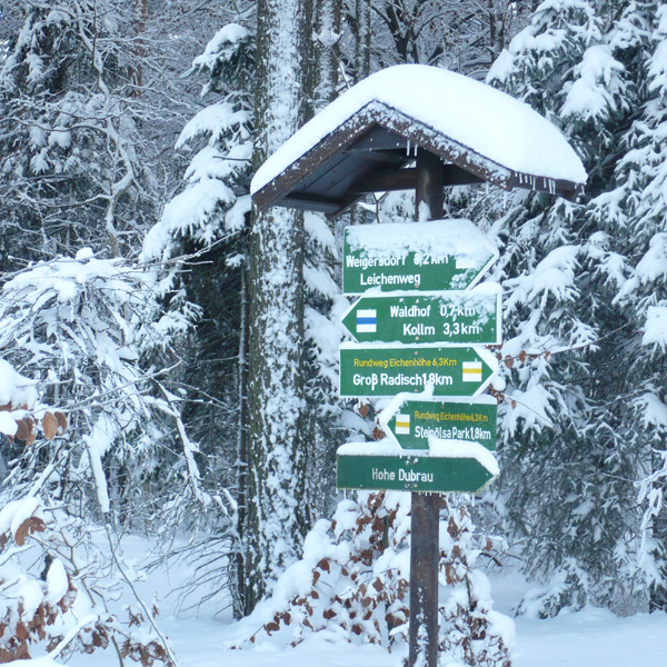 Wanderwege im Lausitzer Bergland